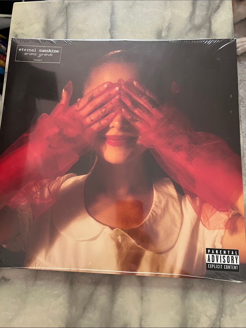 Ariana Grande “Eternal Sunshine” red variant